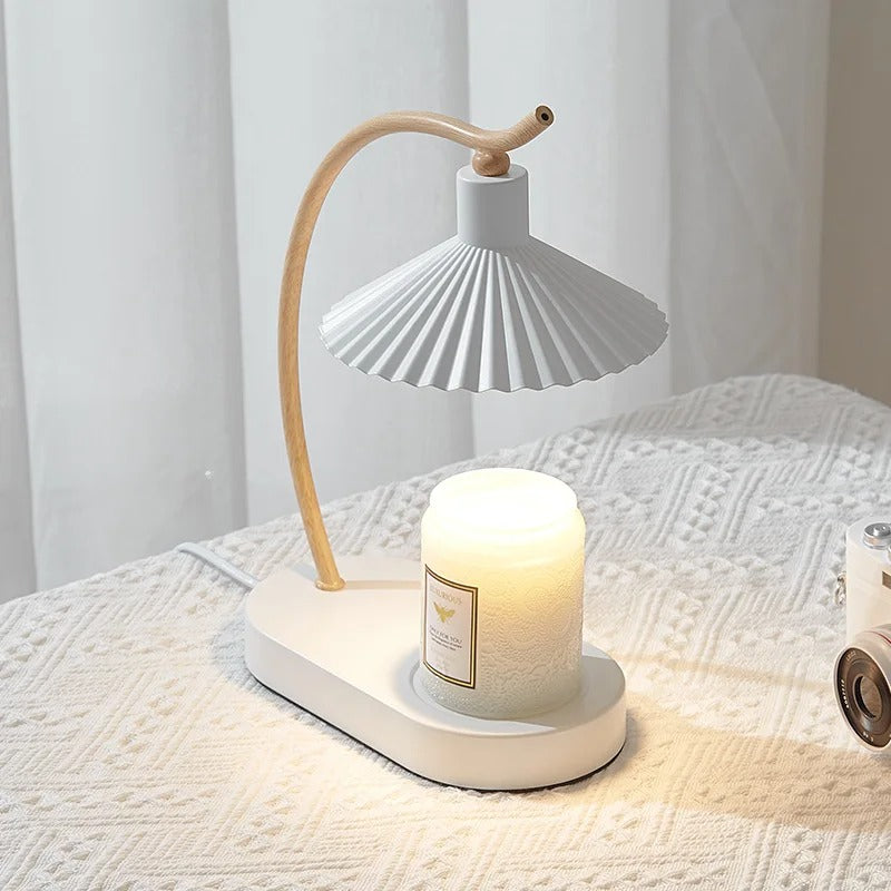 Wickmere Candle Warmer Lamp | Nordic Flameless Wax Melting Light For Scented Jar Candles At Home