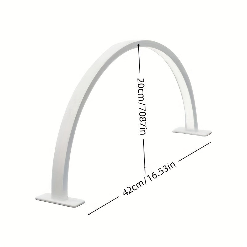 Crescent Moon LED Desk Lamp | Adjustable USB Metal Light For Study Desks and Bedside Tables