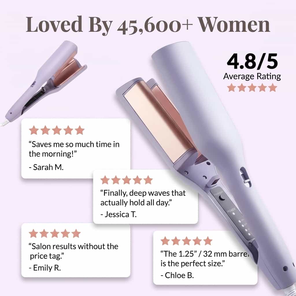 Silkwind Heatless Curling Set | Overnight Soft Curling Rod For Damage Free French Curls and Waves