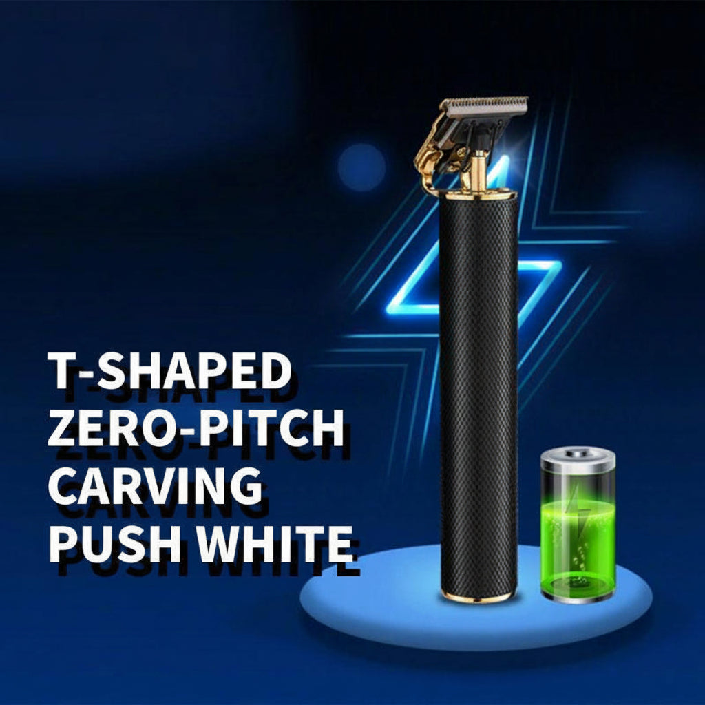 Cordless T Blade Hair Trimmer | Professional Beard and Edge Up Grooming Tool For Sharp Lines