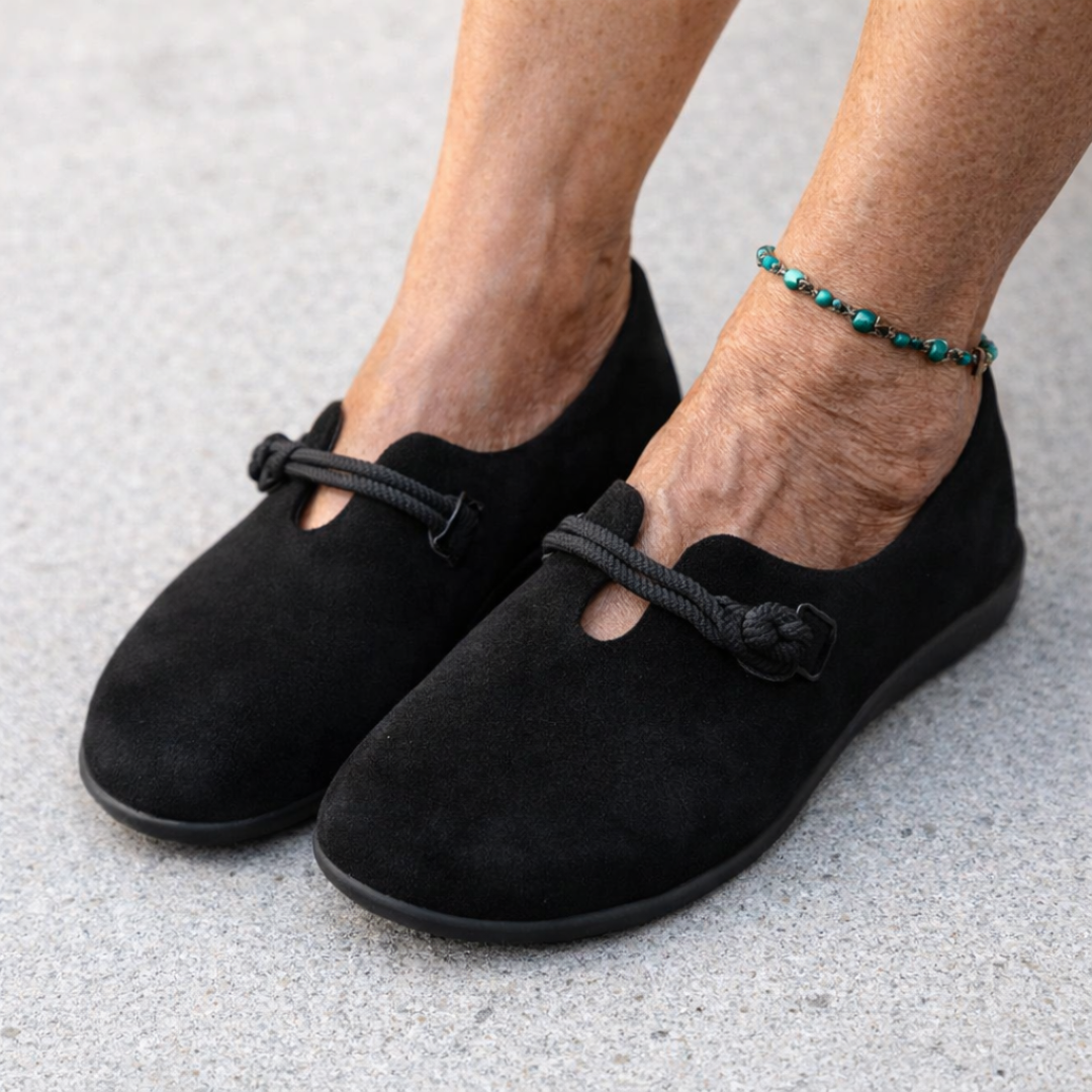 Isabelle Leather-Look Slip-On Loafers
