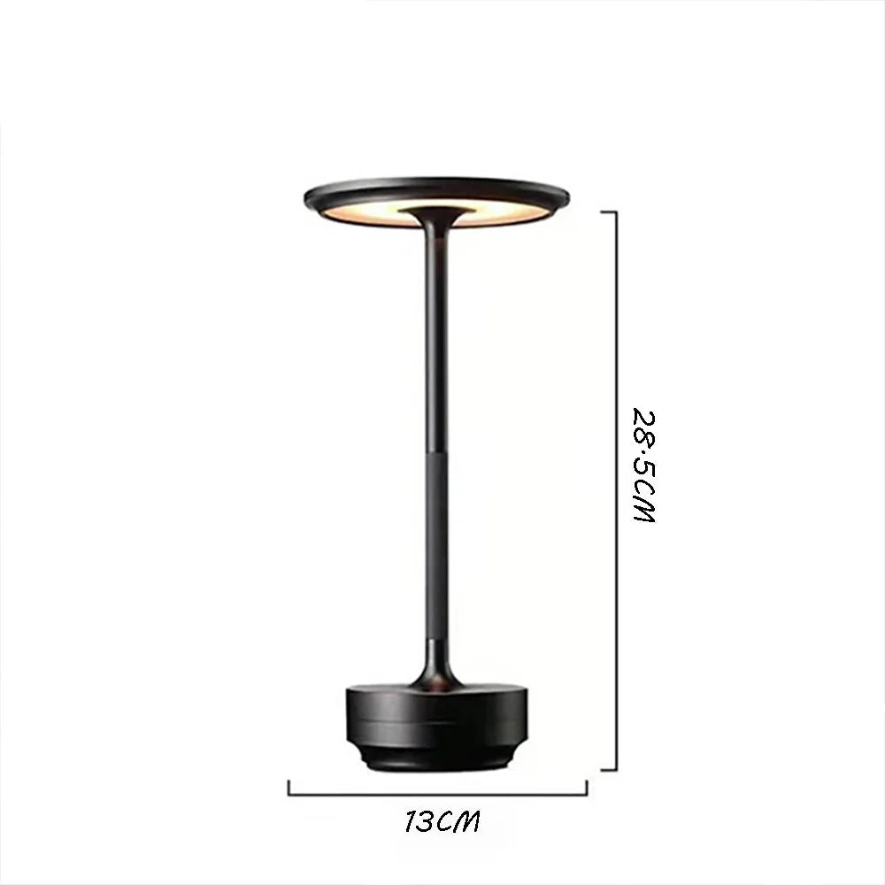 Rechargeable Touch Desk Lamp | Dimmable LED Table Light For Desks, Bedsides and Night Reading