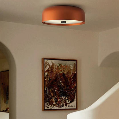 Nordic Retro Ceiling Light | Minimalist LED Flush Mount For Hallways, Bedrooms and Landing Areas