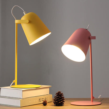 Nordic Metal LED Desk Lamp | Minimalist Reading and Study Light For Home Offices and Desks