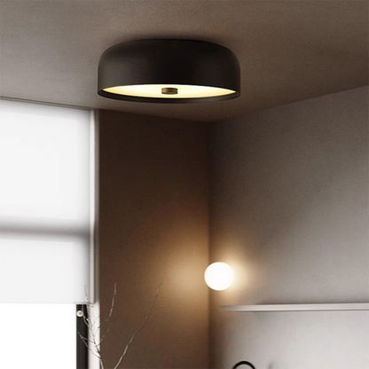 Nordic Retro Ceiling Light | Minimalist LED Flush Mount For Hallways, Bedrooms and Landing Areas
