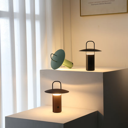 Wireless LED Touch Lamp | USB Rechargeable Cordless Metal Table Light For Any Room In A House