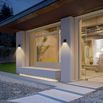 Modern LED Outdoor Wall Light | 3W and 6W Waterproof Decorative Wall Fixture For Garden Walls