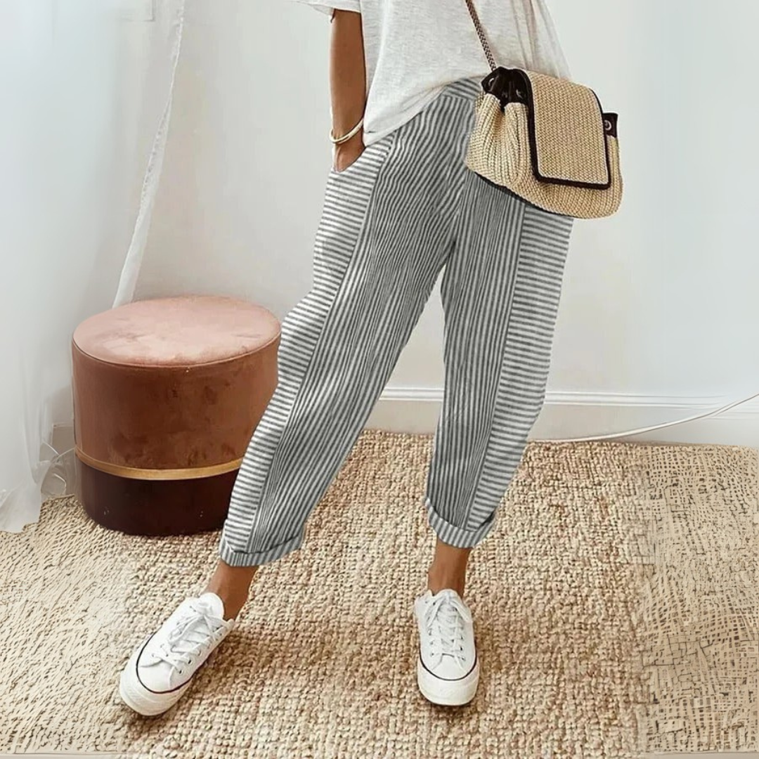 Lore Comfort Elastic Waist Trousers