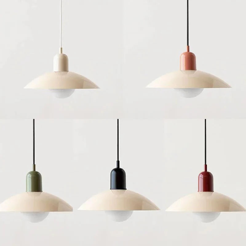 Macaron Bauhaus Pendant Light | Modern Colourful Ceiling Lamp With Mix And Match Colourways