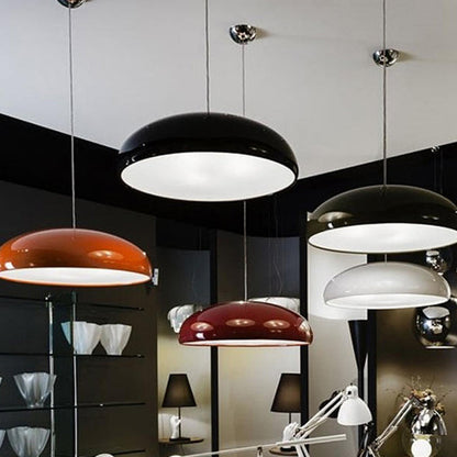 Deconna Artistic Deco Pendant Light | Modern Metal Ceiling Lamp In Four Colours and Two Sizes