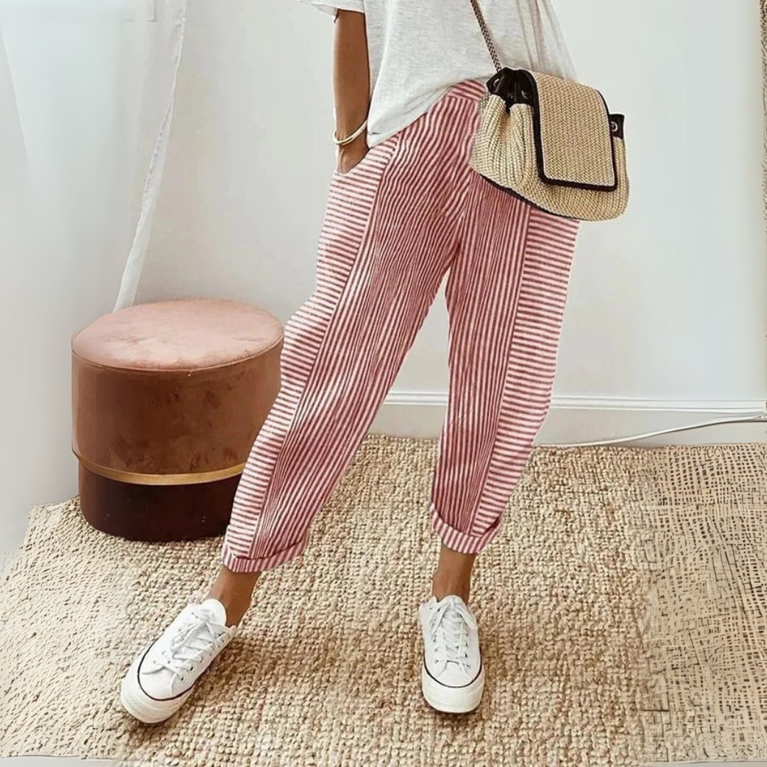 Lore Comfort Elastic Waist Trousers
