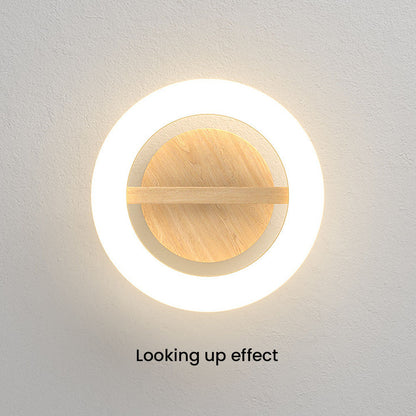 Acrylic Round LED Ceiling Light | Modern Hallway and Entrance Ceiling Fixture In Two Sizes