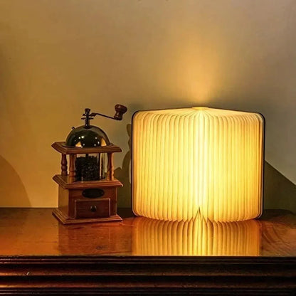 Pagelume Foldable Table Lamp | 360 Degree Rechargeable Book Light For Desks, Beds and Travel