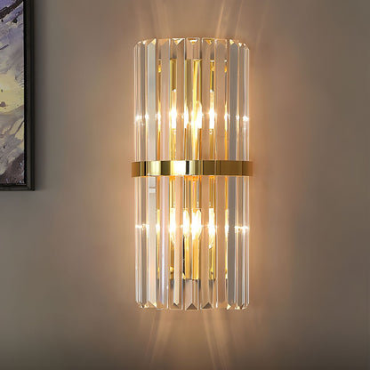 Crystal Wall Light | Modern Stainless Steel G9 Crystal Sconce For Bedrooms and Entrance Halls