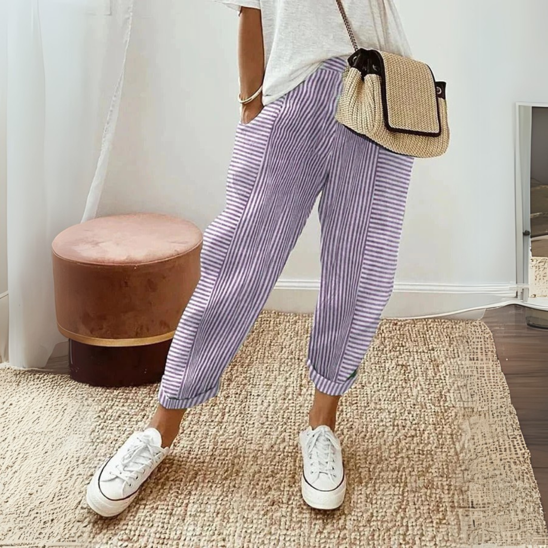 Lore Comfort Elastic Waist Trousers