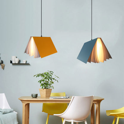 Flying Book Pendant Light | Modern Book Inspired Ceiling Lamp For Studies, Libraries and Halls
