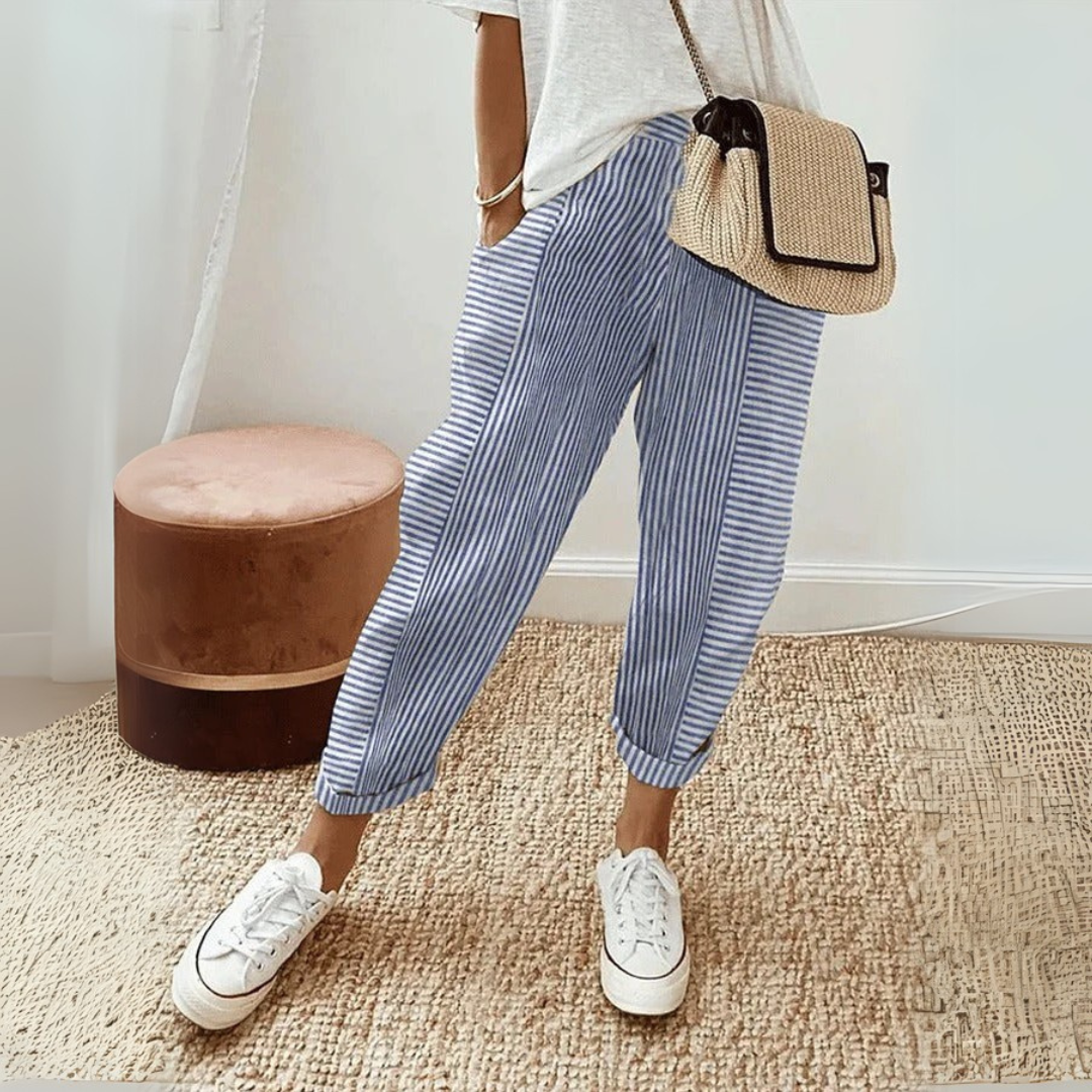 Lore Comfort Elastic Waist Trousers