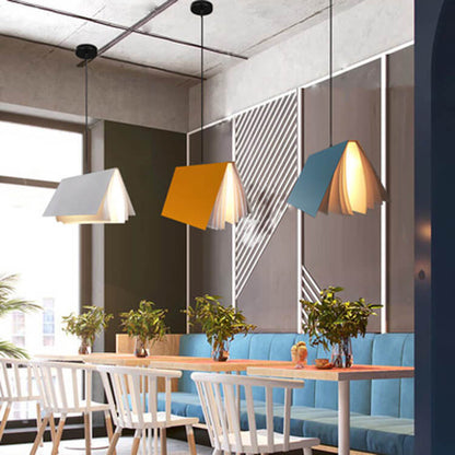 Flying Book Pendant Light | Modern Book Inspired Ceiling Lamp For Studies, Libraries and Halls