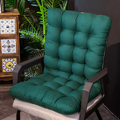 Outdoor Chair Cushion | Durable Water Resistant Polyester Seat Pad For Patio and Dining Chairs