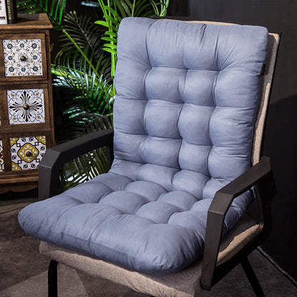 Outdoor Chair Cushion | Durable Water Resistant Polyester Seat Pad For Patio and Dining Chairs