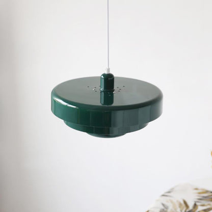 Nordic Vintage Layered Pendant Lamp | Modern Retro Hanging Light In Three Shade Colourways