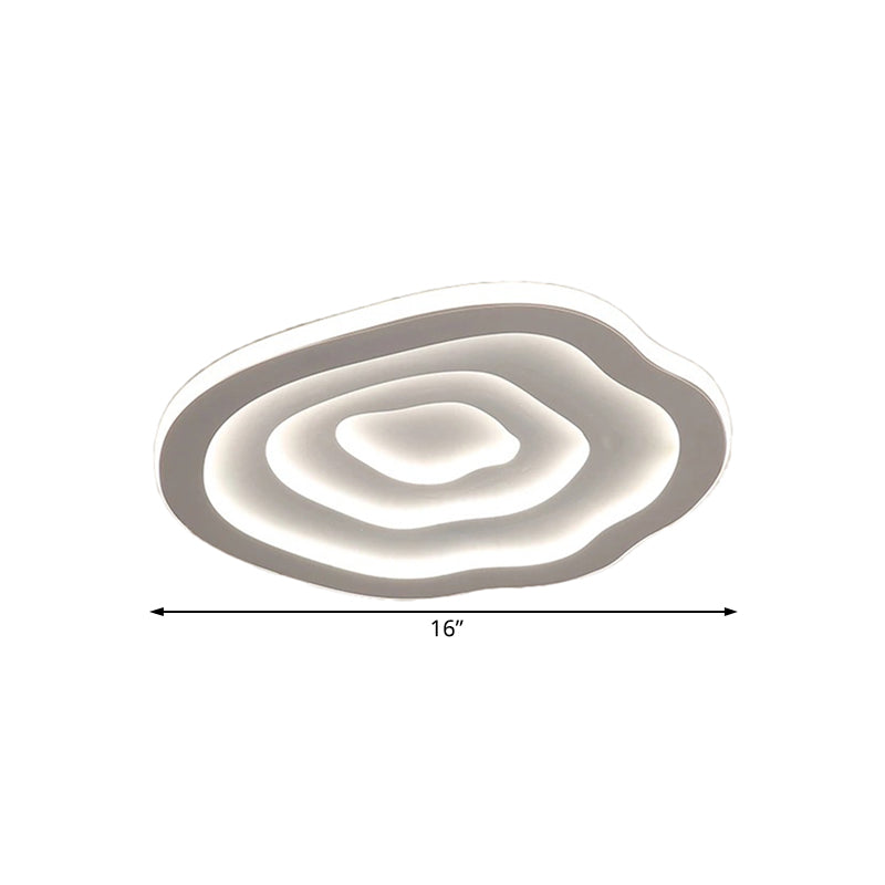 Ripple LED Ceiling Lamp | Modern Flush Mount Ceiling Light For Low Ceilings, Halls and Landings