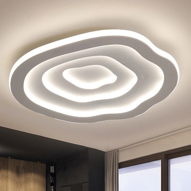 Ripple LED Ceiling Lamp | Modern Flush Mount Ceiling Light For Low Ceilings, Halls and Landings