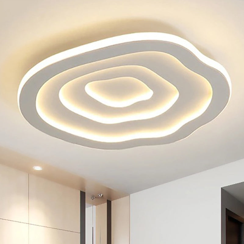 Ripple LED Ceiling Lamp | Modern Flush Mount Ceiling Light For Low Ceilings, Halls and Landings