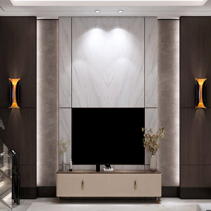 Modern Curl Wall Sconce | Black Metal Indoor Wall Light In 33, 53 and 76 Centimetre Lengths
