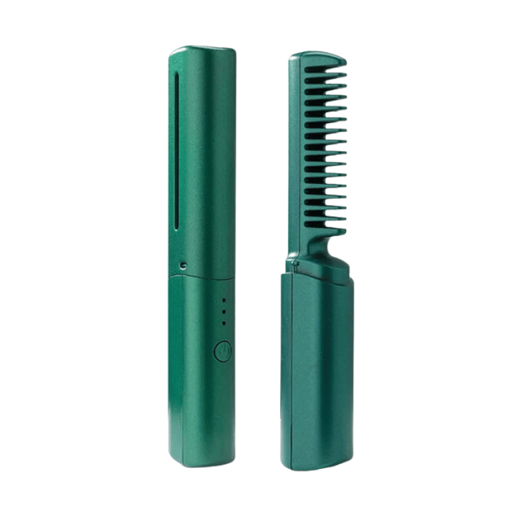 Glosswand Portable Hair Straightener | Compact Fast Heat Travel Flat Iron For Fringes and Touch Ups