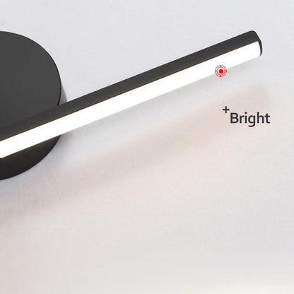 Curves Line LED Wall Light | Modern Minimalist Arc Design In Three Shapes and Two Finishes