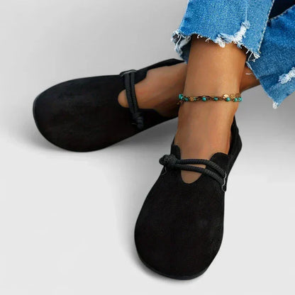 Isabelle Leather-Look Slip-On Loafers