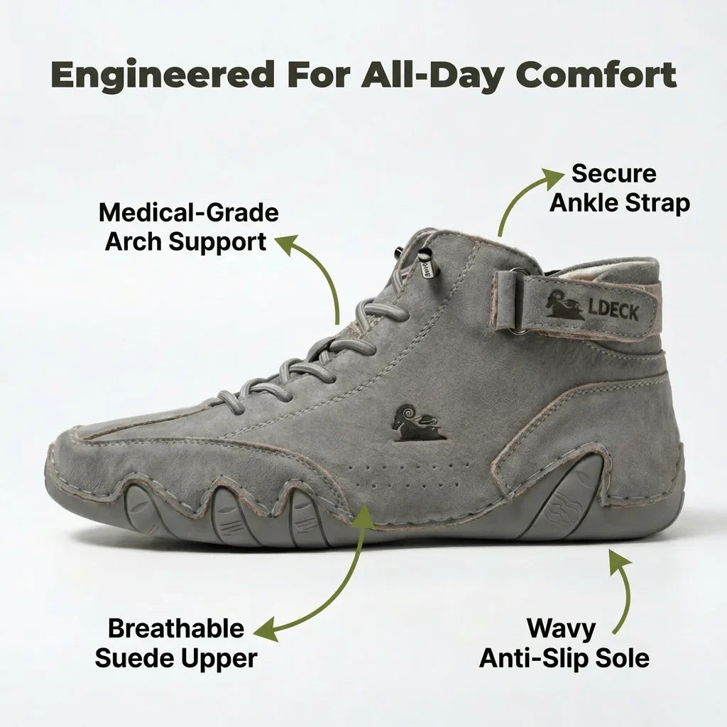 Stridewell Cushioned Support Insoles | Contoured Arch Support Trimmable Inserts For All Day Comfort