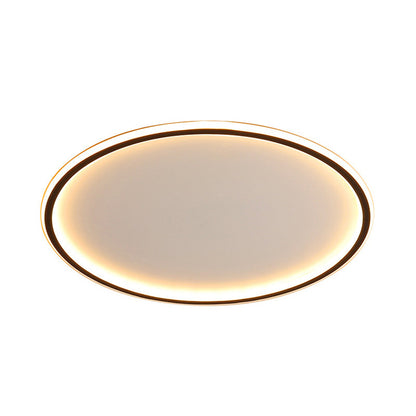 Nordic Disc LED Ceiling Light | Modern Flush Mount Lamp In 40, 50 and 60 Centimetre Diameters