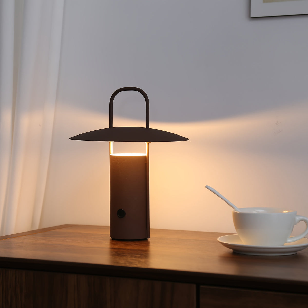 Wireless LED Touch Lamp | USB Rechargeable Cordless Metal Table Light For Any Room In A House
