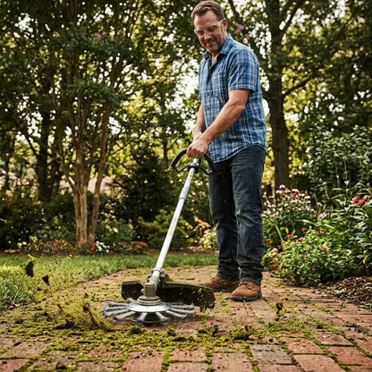 Precision Grass Trimmer Head | Universal Fit No Jam Strimmer Head For Clean Lawn Edges and Borders