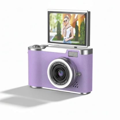 4K Digital Camera With Flip Screen | 48MP 8X Zoom Compact Vlogging Camera For Travel and Video