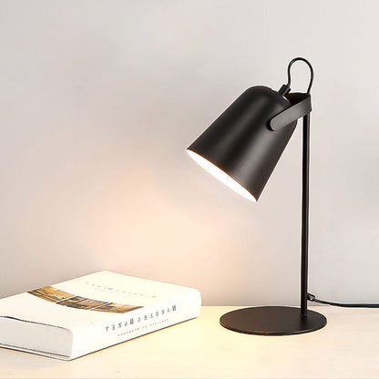 Nordic Metal LED Desk Lamp | Minimalist Reading and Study Light For Home Offices and Desks