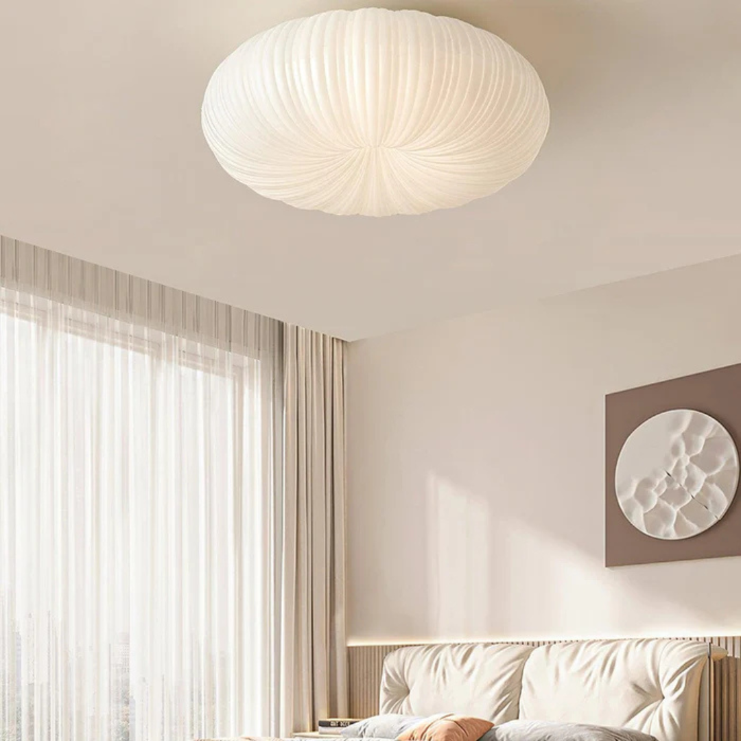 Discara Ceiling Light | Modern LED Flush Mount Design In 45 or 55 Centimetre Ceiling Diameters