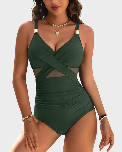 Cali One-Piece Swimsuit with Adjustable Straps