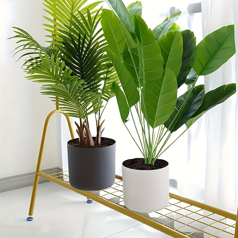 Modern Round Planter With Wooden Legs | Indoor and Outdoor Plant Pot In Three Round Pot Sizes