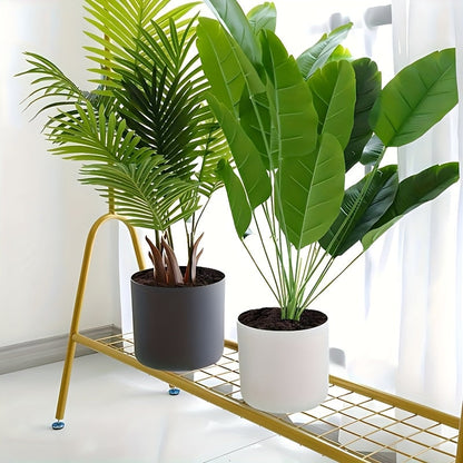 Modern Round Planter With Wooden Legs | Indoor and Outdoor Plant Pot In Three Round Pot Sizes