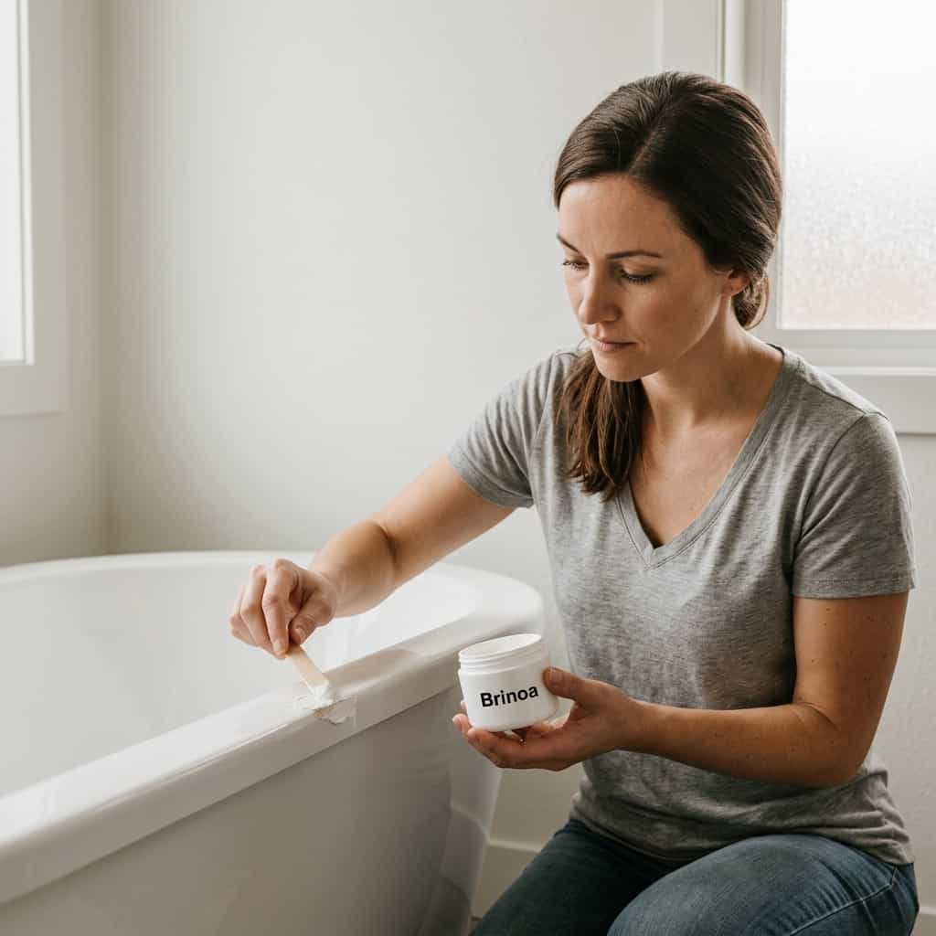 Ceramic Tile Repair Paste | Water Resistant Chip and Crack Filler For Floors, Showers and Splashbacks
