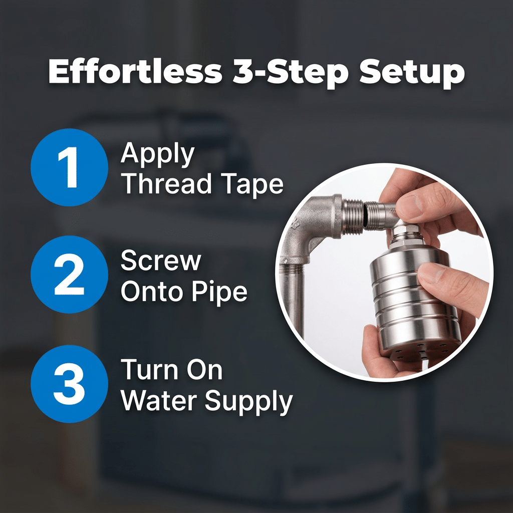 Floatwell Automatic Water Level Valve | Adjustable Float Shut Off For Troughs, Ponds and Tanks