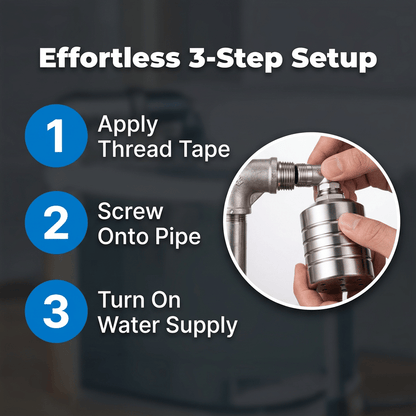 Floatwell Automatic Water Level Valve | Adjustable Float Shut Off For Troughs, Ponds and Tanks