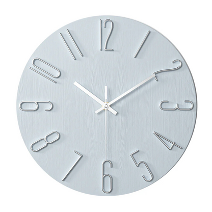 Noble Modern Wall Clock | Minimalist Gold Design For Living Rooms, Hallways and Sideboards