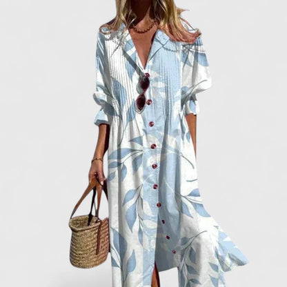 Paula Printed Boho Maxi Dress