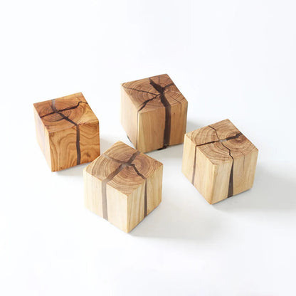 Grainlume Wall Light | Hand Carved Solid Wood And Resin Design With Plug or Table Lamp Option