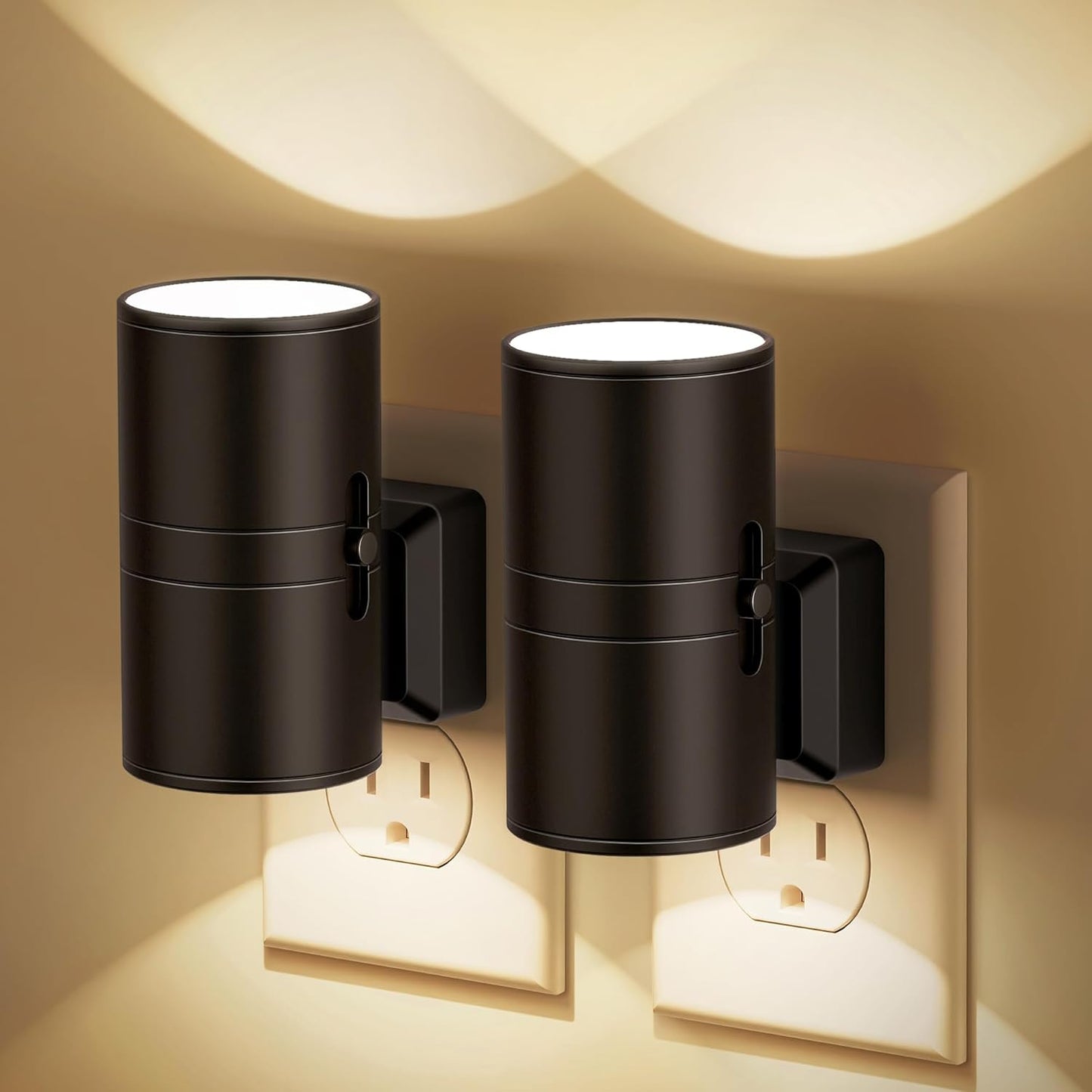 Duskra LED Night Light | Smart Dimmable Plug In Night Lamp With A Dusk To Dawn Light Sensor