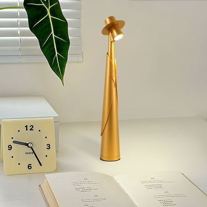 Rechargeable LED Hat Lamp | Creative Touch Desk Light For Bedsides, Shelves and Windowsills